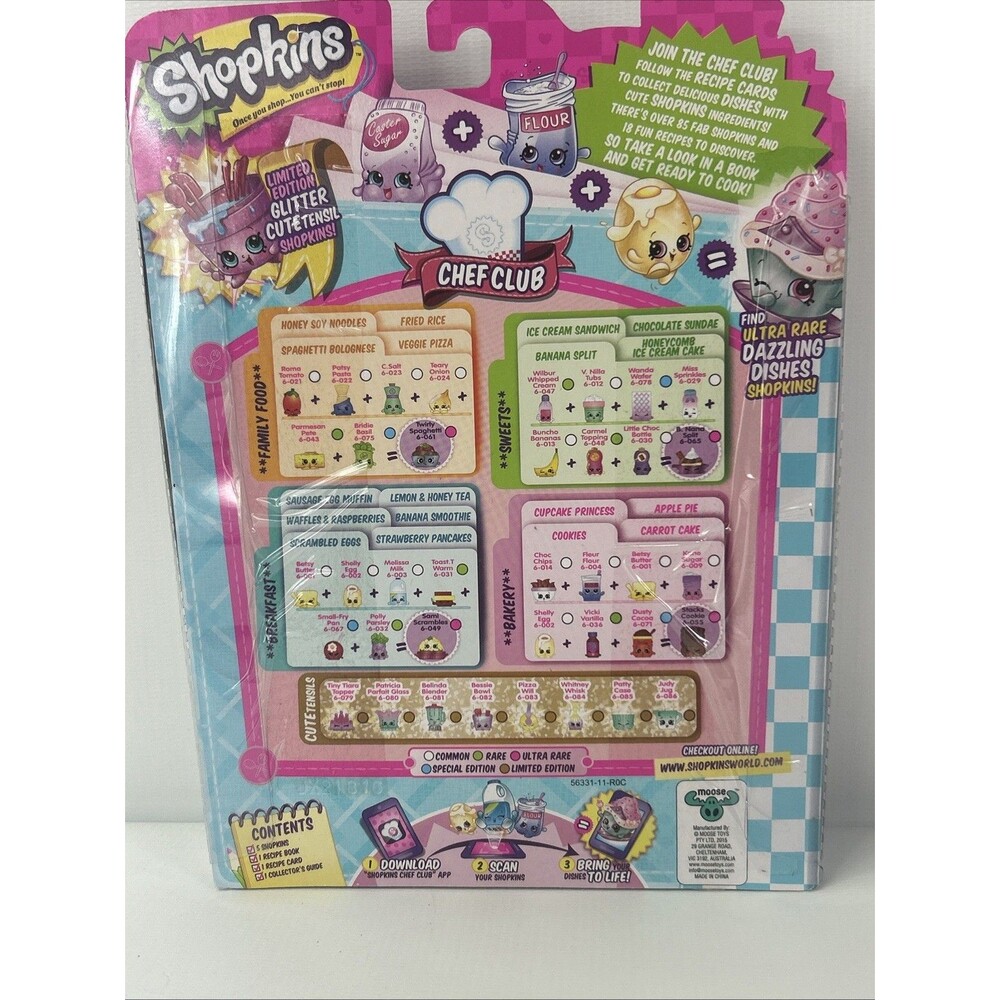Shopkins Season 6 Chef Club 5 Pack New, Limited Season (#4) - Picture 4 of 8